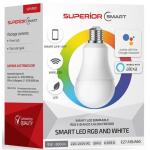 LAMPADA SUPERIOR SMART LED RGB E BIANCO CALDO FREDDO DIMMERABILE E27 A19/A60