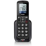 CELLULARE BRONDI AMICO HOME NERO TELEFONO PER ANZIANI DUALSIM ITALIA