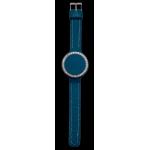 OROLOGIO IN SILICONE ZITTO DIVA C/STRASS COLORE BLU