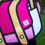 TRACOLLA ZITTO BAG FREETIME TRAVELER FUCSIA/SENAPA