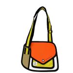 TRACOLLA ZITTO URBAN FREETIME ARANCIO FLU/BIANCO