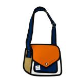 TRACOLLA ZITTO URBAN FREETIME ARANCIO/BIANCO