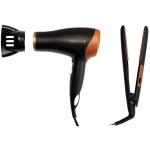 PHON REMINGTON 2000W + PIASTRA PROFESSIONAL S1450 BLACK