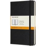 NOTEBOOK TACCUINO MOLESKINE 1R 11,5X18 BIANCO COPERT.RIGIDA NERO