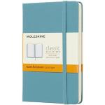 NOTEBOOK TACCUINO MOLESKINE 1R 9X14 BIANCO COPERT.RIGIDA BLU