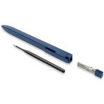 PENNA A SFERA MOLESKINE  GO 1.0 FUSTO BLU SCRITTURA NERO
