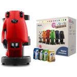MACCHINA CAFFE' FROG REVOLUTION ROSSO PIENO + 60 CIALDE