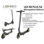 MONOPATTINO LEXGO R8 PLUS XIAOMI 5A 36V NERO