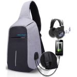 ZAINO BUSINESS MONOSPALLA BR03 GREY