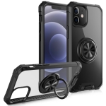 COVER POSTERIORE RING X APPLE IPHONE 12/12PRO NERO