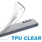 COVER POSTERIORE TPU CLEAR X SAMSUNG A42 5G TRASPARENTE