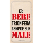 COVER POSTERIORE X APPLE IPHONE 11 ER BERE TRIONFERA'...