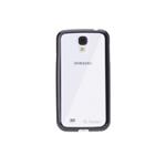 COVER X SAMSUNG S4 MINI TPU TRASPARENTE BORDO NERO