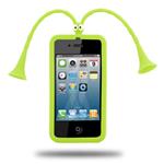 COVER X IPHONE 4/4S CON VENTOSE VERDE