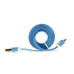 CAVO USB - MICRO USB FLAT BLU