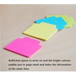 INDICIZZATORI NOTES 70X70 50FG FUCSIA NEON