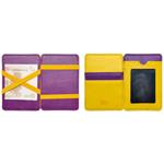 PORTAFOGLIO MAGIC WALLET GIALLO/VIOLA