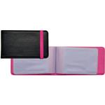 PORTA CARD HOLDER NERO/FUCSIA