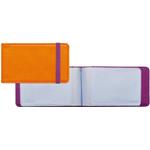 PORTA CARD HOLDER ARANCIO/VIOLA