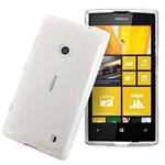 COVER POSTERIORE X NOKIA LUMIA 520 TRASPARENTE