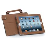 CUSTODIA IN IN SIMILPELLE X IPAD 2/3/4 MARRONE