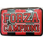 ASTUCCIO 3 ZIP ROSSONERI