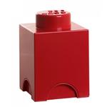 STORAGE BRICK 1 ROSSO LEGO