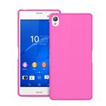 COVER POSTERIORE X SONY XPERIA Z3 ULTRASOTTILE 0,3MM FUCSIA