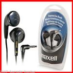 AURICOLARE STEREO MAXELL JACK 3,5 BLACK