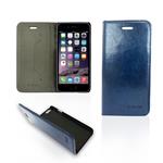 CUSTODIA IN ECOPELLE X IPHONE 6 4,7" SAMANA' BLU