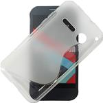 COVER SILICONE X VODAFONE 785 BIANCO TRASP