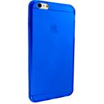 COVER POSTERIORE IPHONE 6 PLUS CLEAR SILIC.BLU