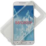 CUSTODIA IN SILICONE X SAMSUNG G920 GALAXY S6 TRASP.