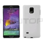 COVER POSTERIORE TPU ULTRASLIM X SAMSUNG N9100 GALAXY NOTE 4 BIANCO