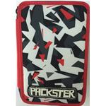ASTUCCIO 3 ZIP PACKSTER ROSSO