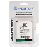 BATTERIA LITIO X SAMSUNG N7100 NEWTOP