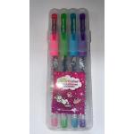 PENNE GEL GLITTER PROFUMATE EXPO PZ 4 LEBEZ