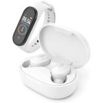 AURICOLARE BLUETOOTH 5.0 KEPLER + TRACKER ATTIVITA' LEDWOOD BIANCO