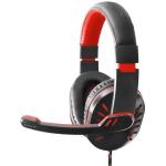 CUFFIE C/MICROFONO X GAMING MULTIMED. BLACK/RED EGH330R ESPERANZA 
