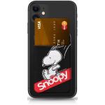 TASCA ADESIVA POCKET P/CART X SMARTPHONE TABLET SNOOPY BLACK