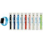 CINTURINO WRISTBAND SILIC. X APPLE WATCH 38/40MM BIANCO