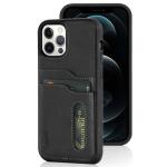 COVER CUSTODIA POSTERIORE X APPLE IPHONE 12/12 PRO DUAL FONEX NERO 
