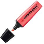 EVIDENZIATORE FLUO ROSSO STABILO BOSS