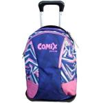 ZAINO ORGANIZZATO TROLLEY STACCABILE COMIX EXTREME ROSA/CELESTE