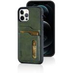 COVER CUSTODIA POSTERIORE X APPLE IPHONE 12/12 PRO DUAL FONEX VERDE