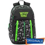 ZAINO ORG.CROSSOVER VICTORY ROYALE FORTNITE NERO/VERDE