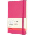 AGENDA 12M GIORN.PK C.RIG. ROSA 9X14 MOLESKINE 2022