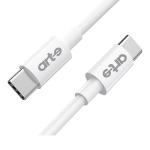 CAVO TYPE-C TO TYPE-C  BIANCO CM.100 100W POWER SERIES ART-E