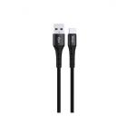 CAVO DATI + CARICA USB TO TYPE-C 1,5MT 2,4A SA21C ROVI NERO