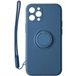 COVER POSTERIORE APPLE IPH 12/12 PRO 6,1" PASTEL RING DARK BLU S.B.